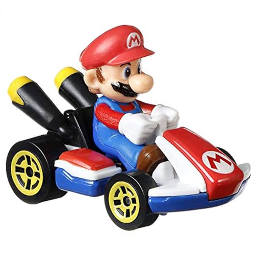 Hot Wheels Ersatzteil Mario Kart Circuit Track Spielset GCP27 - Ersatz Mario Auto von Hot Wheels