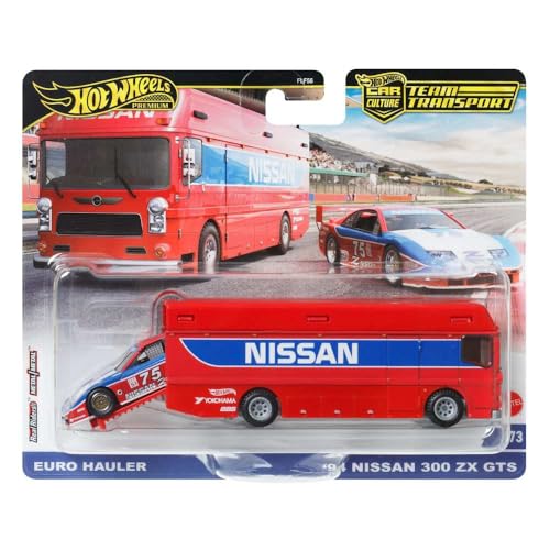 Hot Wheels Euro Hauler Nissan 300 ZX GTS, Maßstab 1/64 Hot Wheels Euro Hauler Nissan 300 ZX GTS, Maßstab 1/64 von Hot Wheels