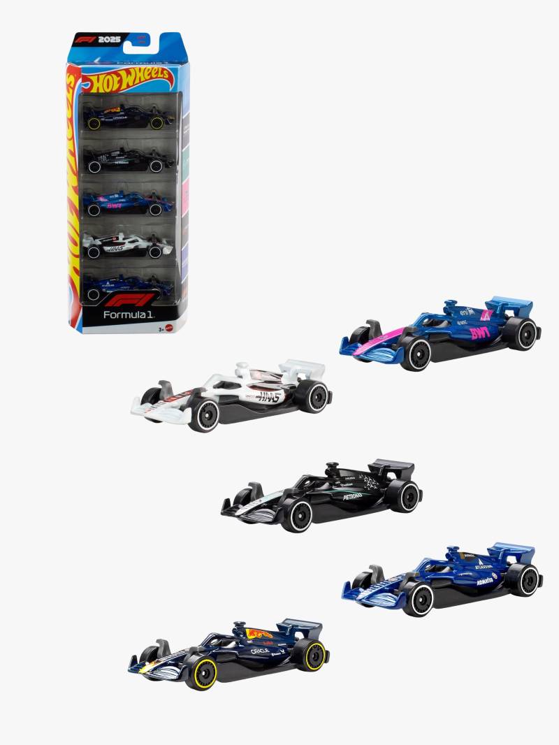 Hot Wheels F1 Autos Die-Cast 1:64 5er-Set von Hot Wheels
