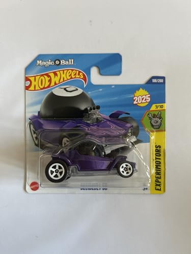 Hot Wheels Fahrzeug im Maßstab 1:64, zum Spielen oder Ausstellen, Auto-Kollektion, Geschenk für Kinder, Modell 2025, wählen Sie 1 Auto (HYW39, 188/250 Decidedly Go) von Hot Wheels