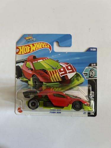 Hot Wheels Fahrzeug im Maßstab 1:64, zum Spielen oder Ausstellen, Auto-Kollektion, Geschenk für Kinder, Modell 2025, wählen Sie 1 Auto (HYX72, 71/250 Punk Rod) von Hot Wheels