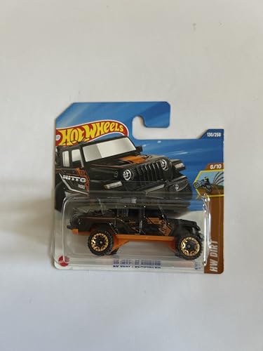 Hot Wheels Fahrzeug im Maßstab 1:64, zum Spielen oder Ausstellen, Auto-Kollektion, Geschenk für Kinder, Modell 2025, wählen Sie 1 Auto (HYY71, 130/250 '20 Jeep Gladiator) von Hot Wheels