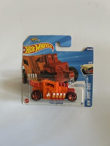 Hot Wheels Fahrzeug im Maßstab 1:64, zum Spielen oder Ausstellen, Auto-Kollektion, Geschenk für Kinder, Modell 2025, wählen Sie 1 Auto (HYY77, 138/250 Pixel Shaker) von Hot Wheels