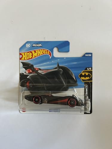 Hot Wheels Fahrzeug im Maßstab 1:64, zum Spielen oder Ausstellen, Auto-Kollektion, Geschenk für Kinder, Modell 2025, wählen Sie 1 Auto (HYY81, 145/250 Batmobile) von Hot Wheels