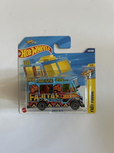 Hot Wheels Fahrzeug im Maßstab 1:64, zum Spielen oder Ausstellen, Auto-Kollektion, Geschenk für Kinder, Modell 2025, wählen Sie 1 Auto (HYY84, 149/250 Quick Bite) von Hot Wheels