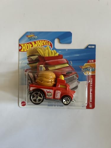 Hot Wheels Fahrzeug im Maßstab 1:64, zum Spielen oder Ausstellen, Auto-Kollektion, Geschenk für Kinder, Modell 2025, wählen Sie 1 Auto (HYY88, 153/250 Buns of Steel) von Hot Wheels