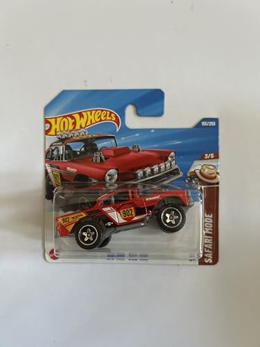Hot Wheels Fahrzeug im Maßstab 1:64, zum Spielen oder Ausstellen, Auto-Kollektion, Geschenk für Kinder, Modell 2025, wählen Sie 1 Auto (HYY89, 155/250 Big-Air Bel-Air) von Hot Wheels