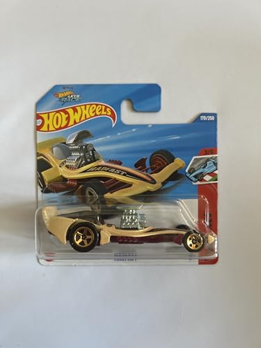 Hot Wheels Fahrzeug im Maßstab 1:64, zum Spielen oder Ausstellen, Auto-Kollektion, Geschenk für Kinder, Modell 2025, wählen Sie 1 Auto (JBB01, 170/250 Madfast) von Hot Wheels