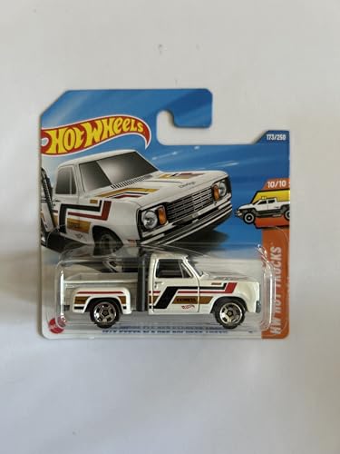 Hot Wheels Fahrzeug im Maßstab 1:64, zum Spielen oder Ausstellen, Auto-Kollektion, Geschenk für Kinder, Modell 2025, wählen Sie 1 Auto (JBB03, 173/250 1978 Dodge Li'l Red Express Truck) von Hot Wheels
