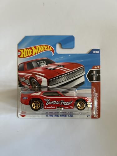 Hot Wheels Fahrzeug im Maßstab 1:64, zum Spielen oder Ausstellen, Auto-Kollektion, Geschenk für Kinder, Modell 2025, wählen Sie 1 Auto (JBB04, 175/250 '71 Mustang Funny Car) von Hot Wheels