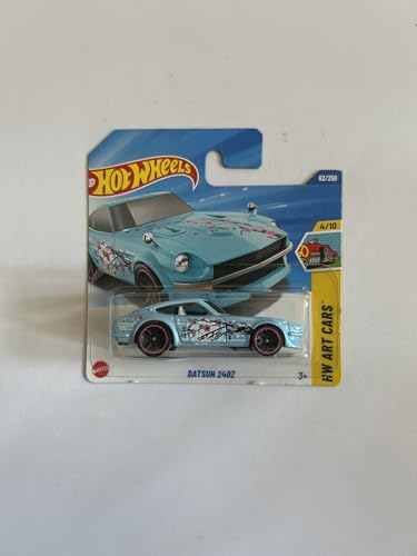 Hot Wheels Fahrzeug im Maßstab 1:64, zum Spielen oder Ausstellen, Auto-Kollektion, Geschenk für Kinder, Modell 2025, wählen Sie 1 Auto (JJB80, 62/250 Datsun 240Z) von Hot Wheels