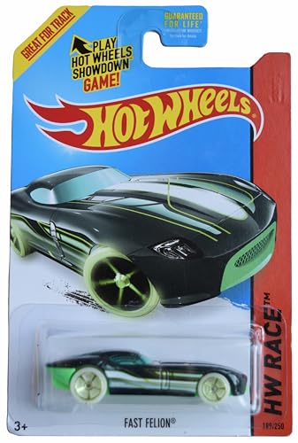 Hot Wheels Fast Felion, HW Race 189/250 [Grün] von Hot Wheels