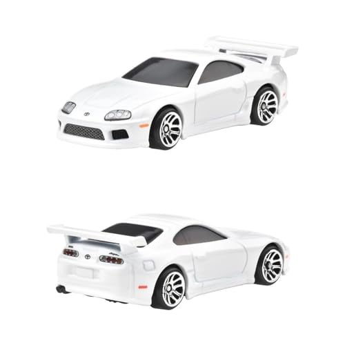 Hot Wheels Fast and Furious Brian O'Conner Auto Toyota Supra Weiß Modell Die Cast Maßstab 1:64 - Länge 7cm - JBY33 von Hot Wheels
