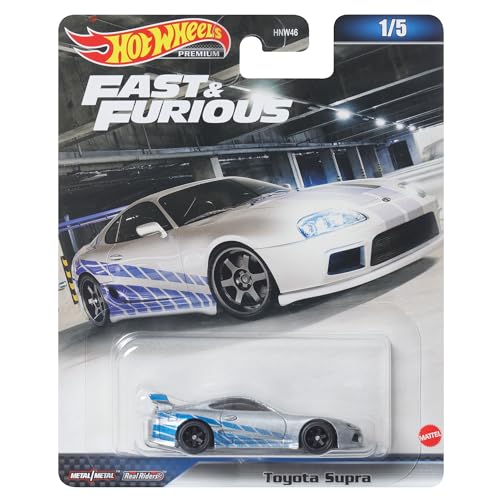 Hot Wheels Fast and Furious DieCast Modellauto Toyota Supra HKD25 – Maßstab 1/64, Länge 7 cm von Hot Wheels