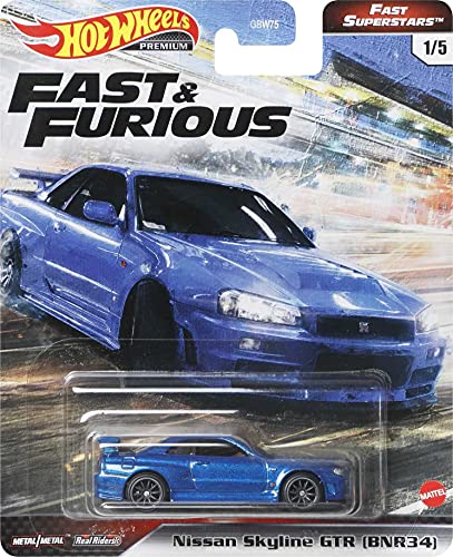 Hot Wheels Fast & Furious Collection of 1:64 Scale Vehicles from The Fast Film Franchise, Modern & Classic Cars, Great Gift for Collectors & Fans of The Movies von hot wheels
