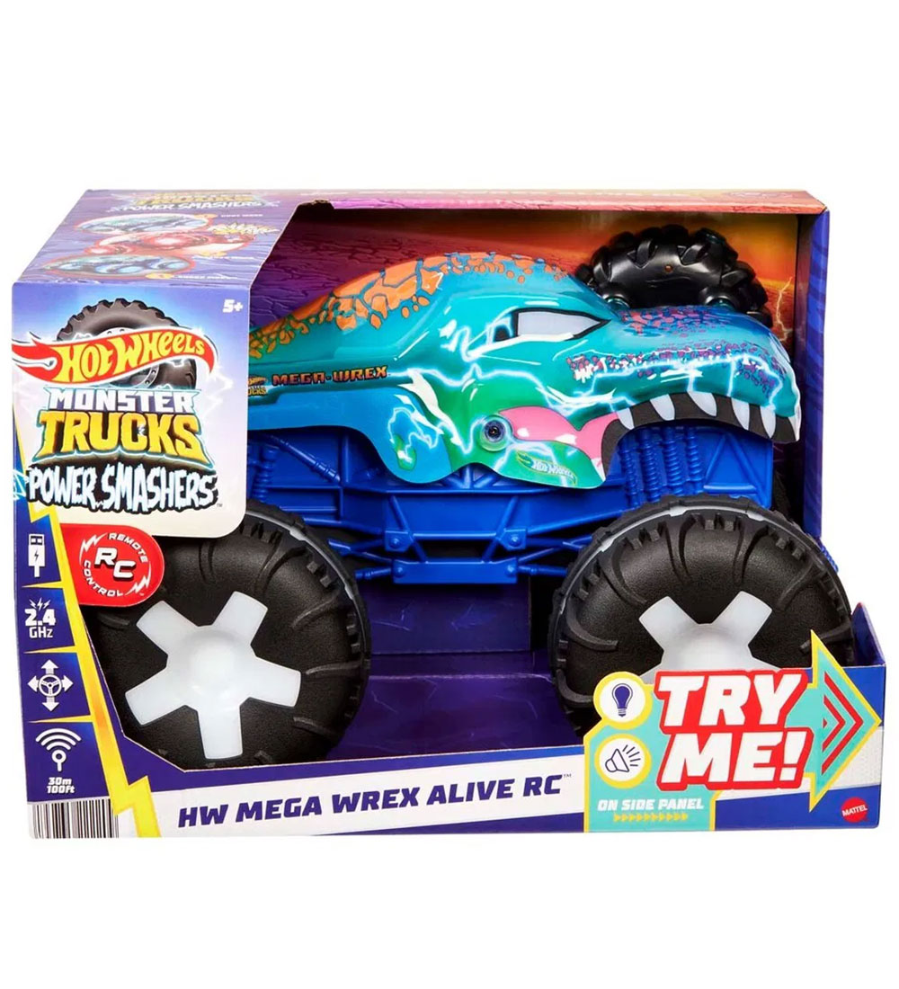 Hot Wheels Ferngesteuert Auto m. Licht/Sound - Monster Trucks - - Hot Wheels - One Size - Autos Hot Wheels Ferngesteuert Auto m. Licht/Sound - Monster Trucks - - Hot Wheels - One Size - Autos von Hot Wheels