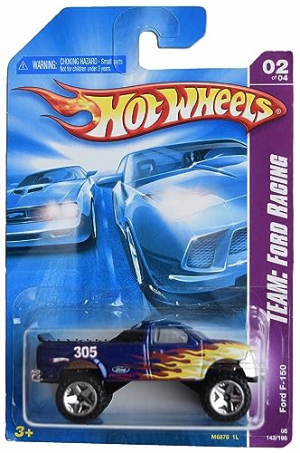 Hot Wheels Ford F-150, Team Ford Racing 2/4 [Blau] 142/196 von Hot Wheels