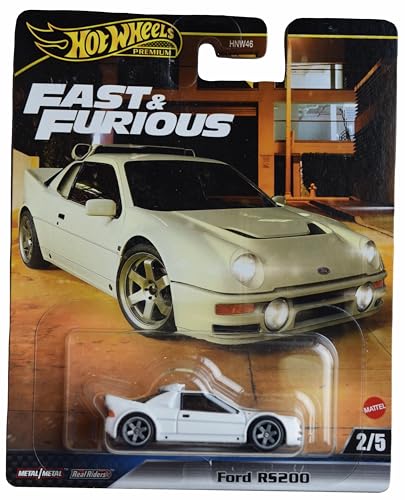 Hot Wheels Ford RS200, Fast & Furious 2/5 [Weiß] von Hot Wheels
