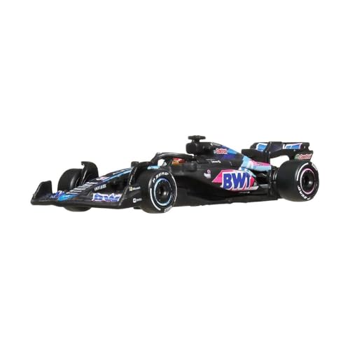 Hot Wheels Formel 1 Modellauto F1 BWT ALPINE A524 Esteban Ocon 31 - Die Cast Maßstab 1:64 - Länge 8 cm - JBM09 von Hot Wheels