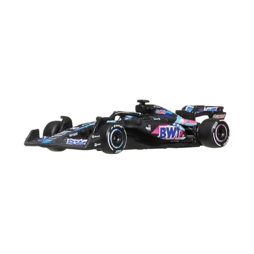 Hot Wheels Formel 1 Modellauto F1 BWT ALPINE A524 Pierre Gasly 10 - Die Cast Maßstab 1:64 - Länge 8 cm - JBM21 von Hot Wheels