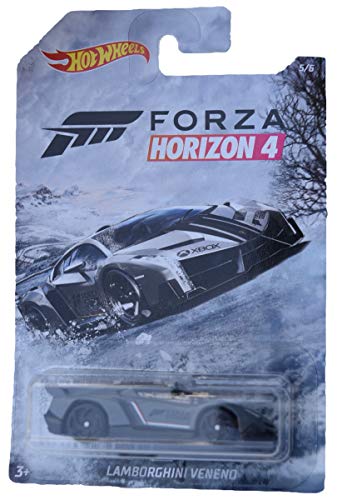 Hot Wheels Forza Horizon 4 Lamborghini Veneno 5/6, Gray von Hot Wheels