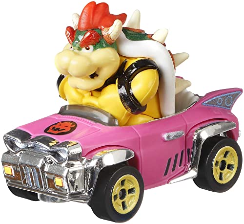 Hot Wheels GBG31 - Mario Kart Figuren und Karts Cast-Fahrzeuge im Maßstab 1:64, Spielzeug ab 3 Jahren Hot Wheels GBG31 - Mario Kart Figuren und Karts Cast-Fahrzeuge im Maßstab 1:64, Spielzeug ab 3 Jahren von Hot Wheels