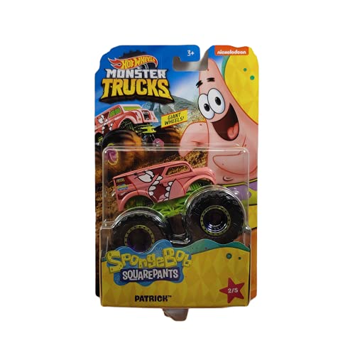 Hot Wheels GKD15 Monster Trucks Super Mario - Mario, Yoshi, Luigi und Bowser, 1:64 (Bowser) von Hot Wheels
