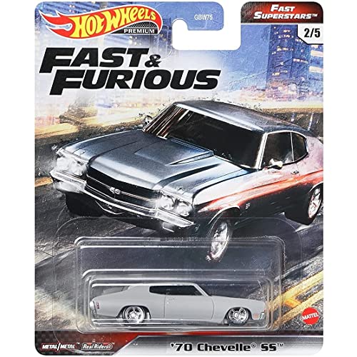 Hot Wheels Fast & Furious Collection of 1:64 Scale Vehicles from The Fast Film Franchise, Modern & Classic Cars, Great Gift for Collectors & Fans of The Movies von hot wheels
