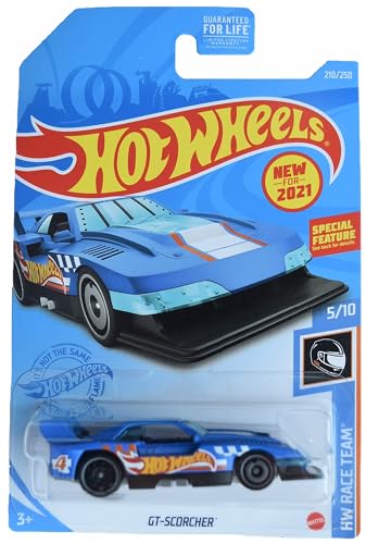 Hot Wheels GT Scorcher, HW Race Team 5/10 [Blau] 210/250 von Hot Wheels