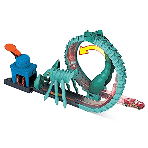Hot Wheels GTT67 City Giftige Skorpion-Attacke Spielset mit 1 Fahrzeug im Maßstab 1:64, für Kinder von 4 bis 8 Jahren Hot Wheels GTT67 City Giftige Skorpion-Attacke Spielset mit 1 Fahrzeug im Maßstab 1:64, für Kinder von 4 bis 8 Jahren von Hot Wheels