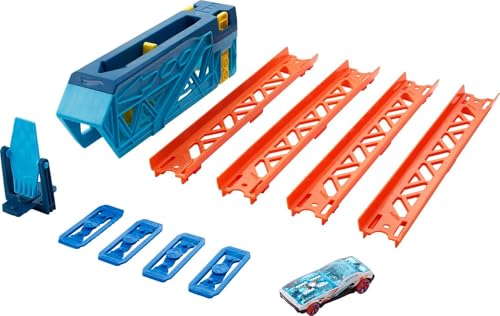 Hot Wheels GVG08 - Track Builder Unlimited Gerader Track Kicker Set mit 1 Hot Wheels Fahrzeug im Maßstab 1:64,Spielzeug Autorennbahn für Kinder ab 6 Jahren Hot Wheels GVG08 - Track Builder Unlimited Gerader Track Kicker Set mit 1 Hot Wheels Fahrzeug im Maßstab 1:64,Spielzeug Autorennbahn für Kinder ab 6 Jahren von Hot Wheels