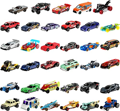 Hot Wheels GWN98-36er Geschenkset Sortiment, 36 Fahrzeuge im Maßstab 1:64, Geschenk für Sammler und Kinder ab 3 Jahren Hot Wheels GWN98-36er Geschenkset Sortiment, 36 Fahrzeuge im Maßstab 1:64, Geschenk für Sammler und Kinder ab 3 Jahren von Hot Wheels