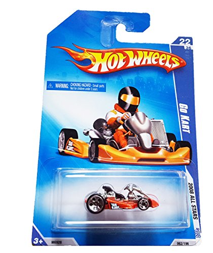 Hot Wheels Go Kart 2008 All Stars ORANGE 22/36 #062 62 1:64 Scale Hot Wheels Go Kart 2008 All Stars ORANGE 22/36 #062 62 1:64 Scale von hot wheels