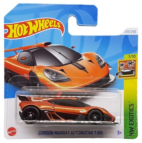 Hot Wheels - Gordon Murray Automotive T.50s - HW Exotics 7/10 - HRY89 - Short Card - analoger Hypersportwagen - orange metallic - Mattel 2024 – 1:64 Hot Wheels - Gordon Murray Automotive T.50s - HW Exotics 7/10 - HRY89 - Short Card - analoger Hypersportwagen - orange metallic - Mattel 2024 – 1:64 von Hot Wheels
