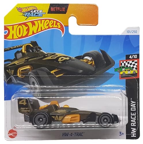 Hot Wheels - HW 4-Trac - HW Race Day 4/10 - HTD81 - Short Card - Netflix Let´s Race - Mattel 2024-1:64 von Hot Wheels
