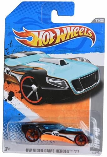 Hot Wheels HW 40, HW Videospiel Heroes '11 11/22 [Schwarz/Blau] 233/244 von Hot Wheels