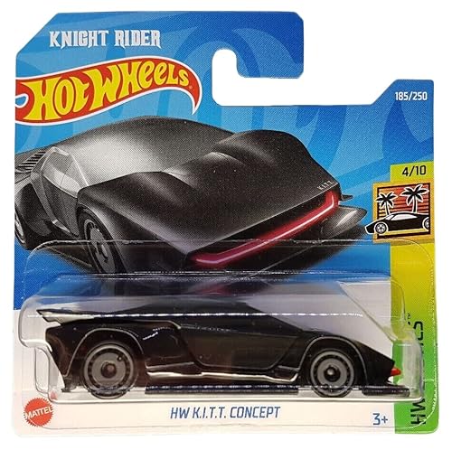 Hot Wheels - HW K.I.T.T. Concept - HW Exotics 4/10 - HCR98 - Short Card - Knight Rider - Mattel 2022 Hot Wheels - HW K.I.T.T. Concept - HW Exotics 4/10 - HCR98 - Short Card - Knight Rider - Mattel 2022 von Hot Wheels