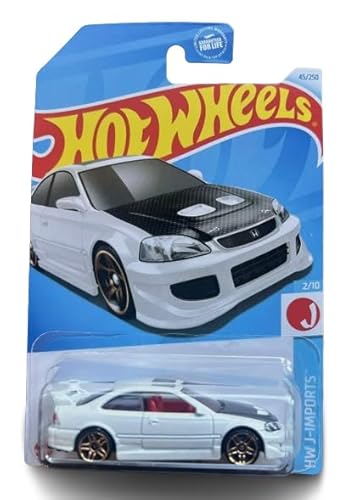 Hot Wheels Honda Civic Si, Maßstab 1:64, weiß, J-Imports Serie 2/10 Hot Wheels Honda Civic Si, Maßstab 1:64, weiß, J-Imports Serie 2/10 von Hot Wheels