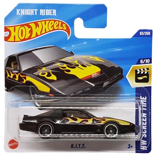 Hot Wheels - K.I.T.T. - HW Screen Time 5/10 - HYX27 - Short Card - Knight Rider - Mattel 2025-1:64 von Hot Wheels