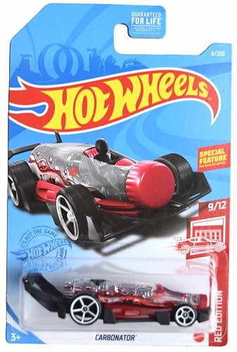 Hot Wheels Karbonator, Red Edition 9/12 [rot/schwarz] 6/250 von Hot Wheels