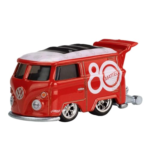 KOOL KOMBI Modellauto VW Volkswagen MATTEL 80 - Die Cast Maßstab 1:64 - Länge 7cm - JBL68 - Serie Pop Culture von Hot Wheels