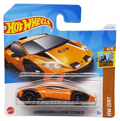 Hot Wheels - Lamborghini Huracan Sterrato - HW Dirt 6/10 - HRY87 - Short Card - Sportwagen - orange - Mattel 2024 – 1:64 von Hot Wheels