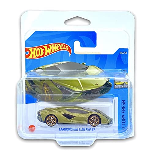 Hot Wheels - Lamborghini Sián FKP 37 - Factory Fresh 1/10 - HCT08 - Short Card - Thema - Metalflake Verde GEA Lucido - Mattel 2022 Hot Wheels - Lamborghini Sián FKP 37 - Factory Fresh 1/10 - HCT08 - Short Card - Thema - Metalflake Verde GEA Lucido - Mattel 2022 von Hot Wheels