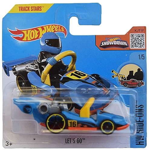 Hot Wheels Let's Go HW Ride-Ons 1/5 [Blau] Short Card von Hot Wheels