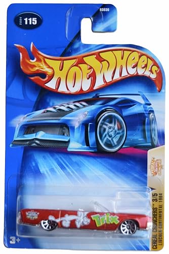 Hot Wheels Lincoln Continental 1964, Cereal Crunchers 3/5 [Burnt Orange] #115 von Hot Wheels