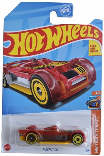 Hot Wheels Mach It Go, HW Track Champs 4/5 [Rot] 112/250 von Hot Wheels