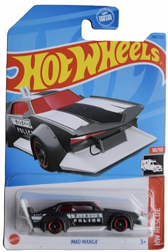 Hot Wheels Mad Manga, HW Rescue 10/10 [Grau] 248/250 von Hot Wheels