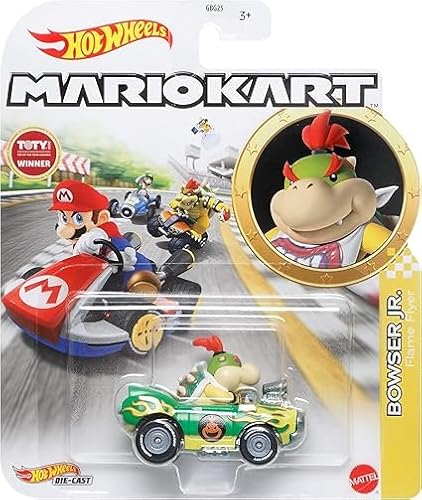 Hot Wheels Mario Kart Bowser Jr. in Flame Flyer Kart Mariokart Hot Wheels Mario Kart Bowser Jr. in Flame Flyer Kart Mariokart von Hot Wheels