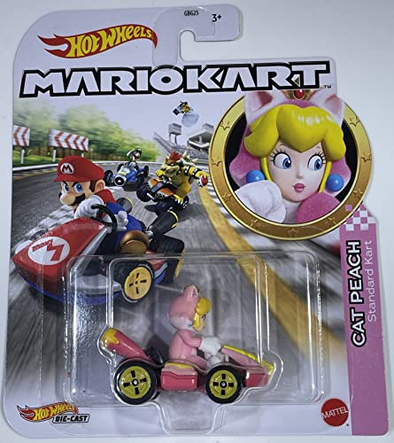 Hot Wheels - Mario Kart - CAT PEACH - Standard Kart - 2023 - Mint/NrMint Schiffe Luftpolsterfolie verpackt in einer Box Hot Wheels - Mario Kart - CAT PEACH - Standard Kart - 2023 - Mint/NrMint Schiffe Luftpolsterfolie verpackt in einer Box von Hot Wheels