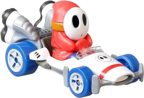 Hot Wheels Mario Kart Shy Guy, verschiedene Modelle, 1 Stück Hot Wheels Mario Kart Shy Guy, verschiedene Modelle, 1 Stück von Mattel